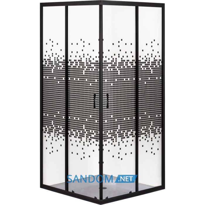 Душевая кабина Bravo Odra N90TB.Mosaic 90x90x180 без поддона