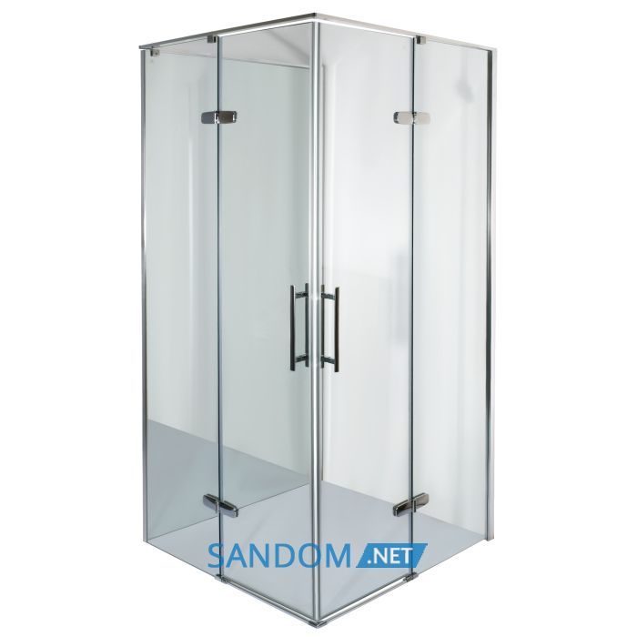 Душова кабіна Bravo WDA N90TC 90x90x185 без піддону (скло з трьох сторін)
