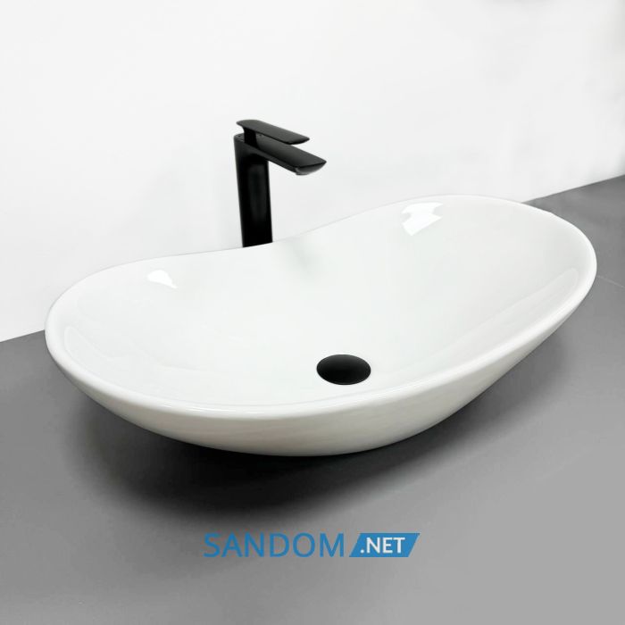 Умывальник накладной VBI TURIN WHITE 61,5x36