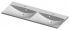 Умывальник Fancy Marble Amelia 120x46см