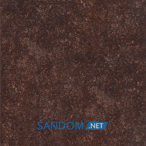 Плитка InterCerama Nobilis 43x43 темно-коричневая (пол)