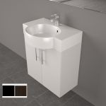 Тумба с умывальником Fancy Marble Ibiza 60 (ШН-612)