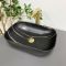 Умывальник накладной VBI RAVENNA BLACK STONE MATT 46x32,5