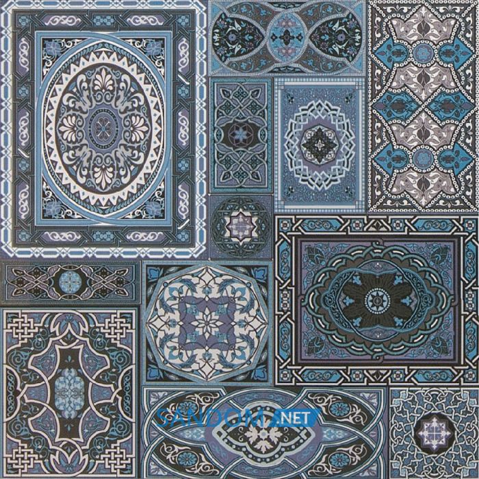 Плитка Атем Алладін BL 40x40 блакитна (підлога)