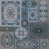 Плитка Атем Алладин BL 40x40 голубая (пол)