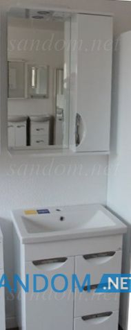 Дзеркало-шафка для ванної Сансервіс Laura 65