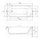 Ванна акриловая Cersanit Octavia 160x70