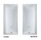 Ванна акриловая Cersanit Smart 170x80