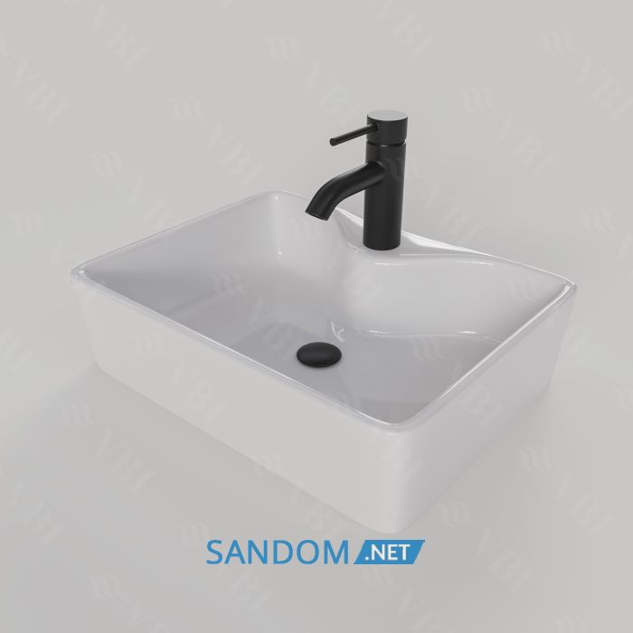 Умывальник накладной VBI FORLI WHITE 48x37