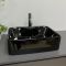 Умивальник накладний VBI FORLI BLACK GLOSSY 48x38