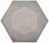 Плитка Atem Hexagon Rainbow Mix 40х34,6