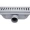 Трап Qtap Dry FA304-600 линейный с нержавеющей решеткой 600х73