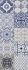 Плитка для стін Atem Izmir Sote BL 20x50 блакитна