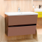Тумба Fancy Marble Cyprus с умывальником Peggy 85