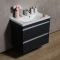 Тумба Fancy Marble Borneo c умывальником Yonna 80 