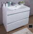 Тумба Fancy Marble Borneo c умывальником Yonna 80 