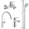 Набор смесителей Grohe Bau Loop 123225 K