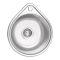 Мойка для кухни Lidz 4539 0,8 мм Micro Decor (LIDZ4539MDEC)