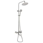 Душевая система Lidz Aria 1031 Nickel со смесителем с изливом