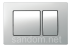Кнопка Koller Pool Kvadro Chrome