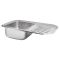 Мийка для кухні Lidz 7549 0,8 мм Micro Decor (LIDZ7549MICDEC)