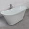 Ванна из литого мрамора Fancy Marble Newton 160,5x66x64