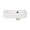 Раковина Qtap Tern 45х26 з донним клапаном QT17115117LW, ліва