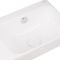 Раковина Qtap Tern 45х26 з донним клапаном QT17115117LW, ліва