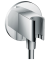 Шланговое подсоединение Hansgrohe Fixfit Porter S 2648700 с держателем