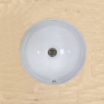 Умивальник врізний VBI MARZANO S WHITE 33x33