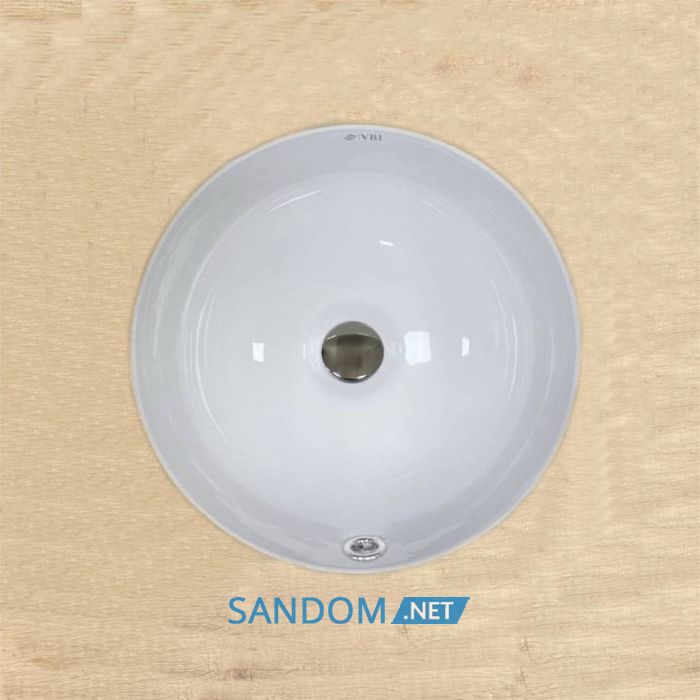 Умывальник врезной VBI MARZANO S WHITE 33x33