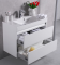 Тумба Fancy Marble Borneo з умивальником Amelia 90