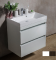Тумба Fancy Marble Sherman с умывальником Signe 70