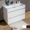 Тумба Fancy Marble Sherman с умывальником Signe 100