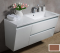 Тумба Fancy Marble Cyprus с умывальником Peggy 125