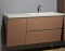 Тумба Fancy Marble Cyprus с умывальником Peggy 125