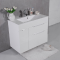 Тумба Fancy Marble Bermuda 2 с умывальником Edison 90