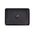 Накладна раковина Qtap Tern 50х35 Matt black с донным клапаном QT1711A055MB