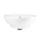 Накладная раковина Qtap Robin 41х41 с донным клапаном QT1311A004W