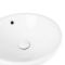 Накладная раковина Qtap Robin 41х41 с донным клапаном QT1311A004W