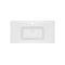 Раковина Qtap Albatross E49 100х49 з донним клапаном QT01119100E49W