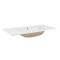 Раковина Qtap Albatross E49 100х49 з донним клапаном QT01119100E49W