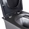 Унітаз підвісний Qtap Virgo безободковий з сидінням Soft-close QT1833051ERMB