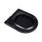 Унітаз підвісний Qtap Virgo безободковий з сидінням Soft-close QT1833051ERMB