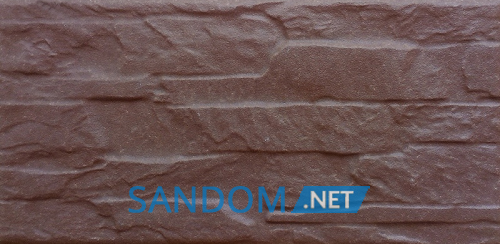 Клинкерная плитка Belani Арагон 12,5х25 коричневая