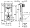  Інсталяція для унітазу Grohe Rapid SL 38721001