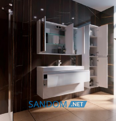 Дзеркальна шафа у ванній кімнаті Juventa Savona SvM-100