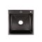 Мойка для кухни Lidz H5050B 3.0/0.8 мм Brush Black (LDH5050BPVD3008)