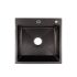 Мойка для кухни Lidz H5050B 3.0/0.8 мм Brush Black (LDH5050BPVD3008)