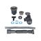 Мойка для кухни Lidz H5050B 3.0/0.8 мм Brush Black (LDH5050BPVD3008)